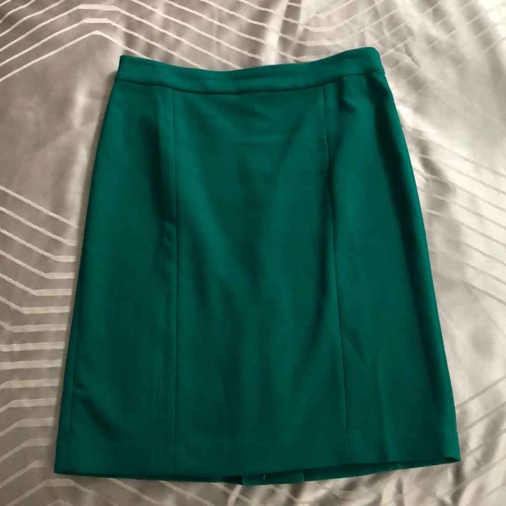 Green skirt